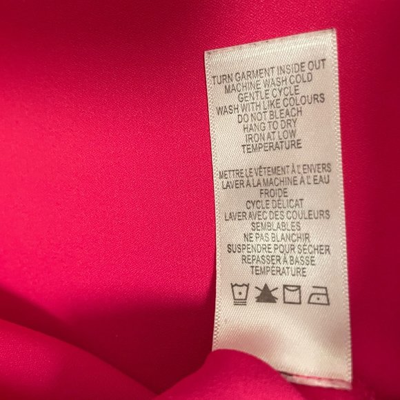 RICKIS Magenta/ Hot Pink Sleeveless Top Size M - Picture 5 of 6